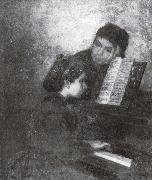 Am Klavier, Thomas Eakins